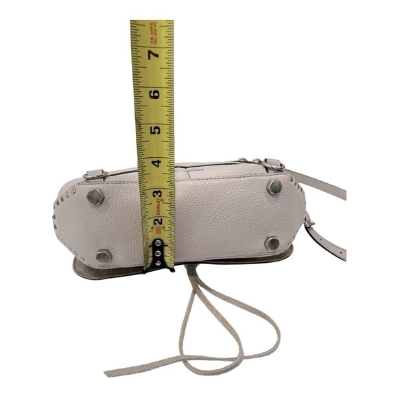 Rebecca Minkoff 'Darren' medium convertible leather backpack Grey - Picture 7 of 16